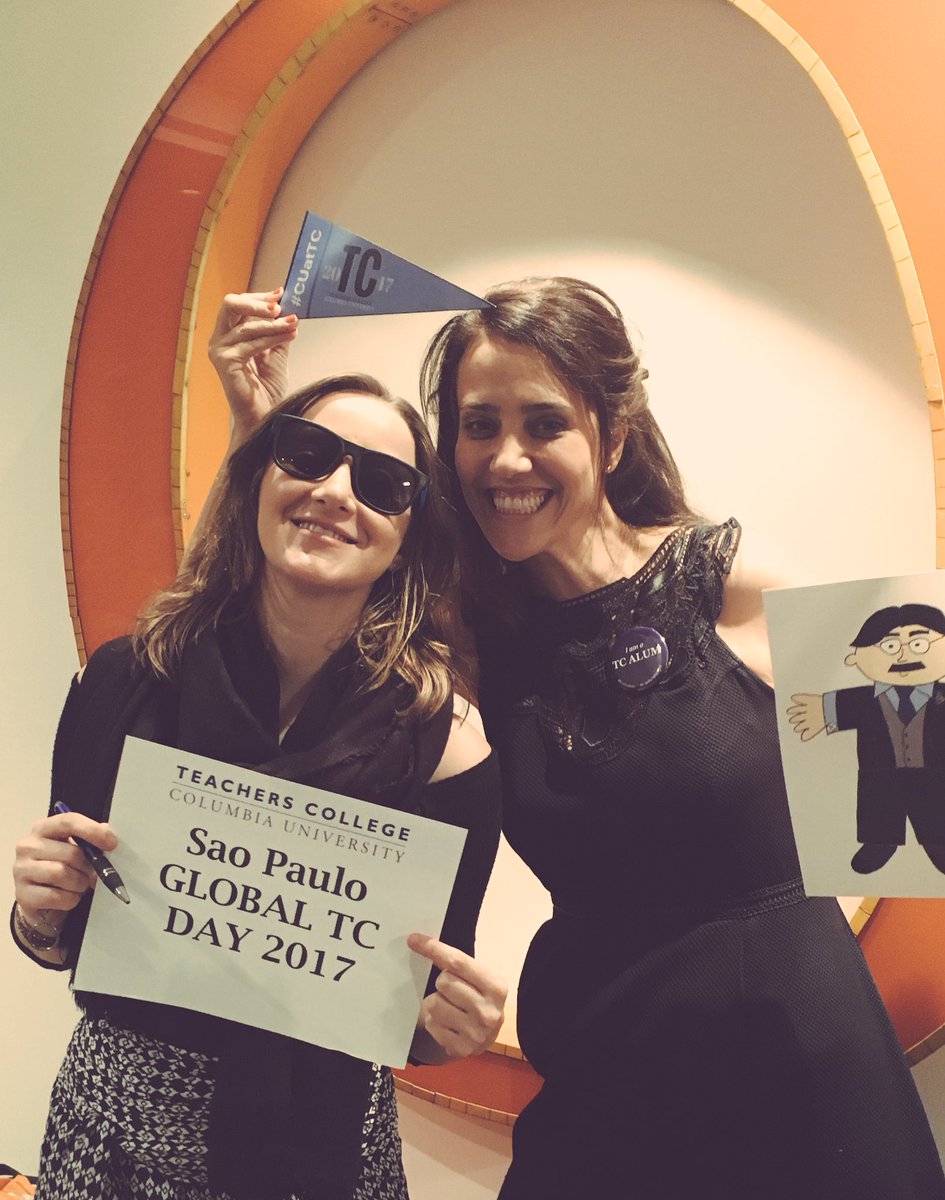 LyleLeticia's tweet photo. #TCAlumni Global TC Day São Paulo!!!! @TCAlumDirector @curanacozinha @RaunaqSabharwal https://t.co/SzyGcKpo4V