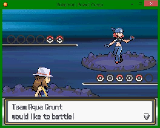 DragoniteSpam's tweet photo. I have finally bothered to go out and find the Team Aqua overworld/battlers. #RCGameJam3 https://t.co/LMMyXW3aN7