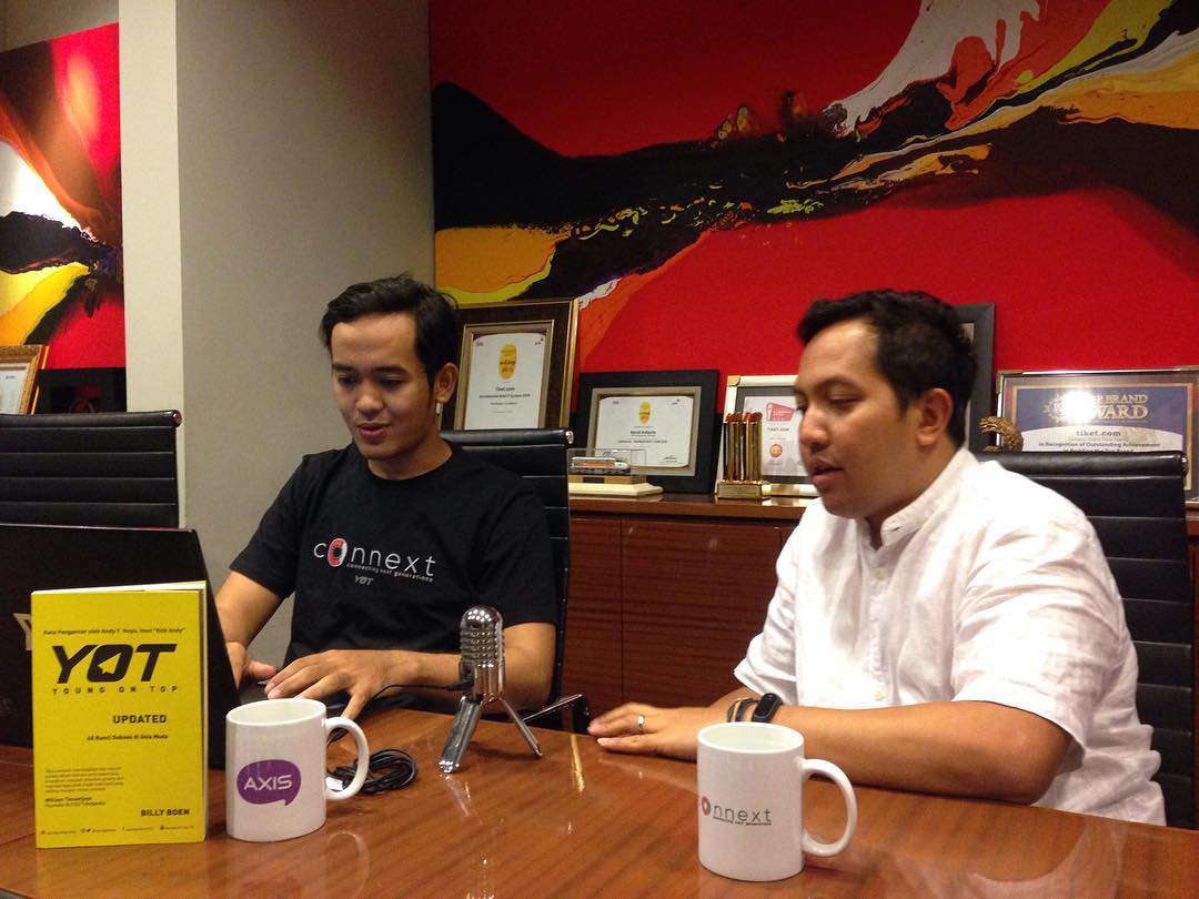 YoungOnTop's tweet photo. Ngobrol seru mengenai Passion, Vision &amp; Action bareng connext members. Kapan lagi kan bisa belajar langsung dari ahlinya 😎 https://t.co/G6zd7RCcBC