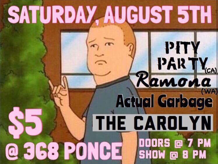 ACTLGARBGE's tweet image. Another update: we are STILL playing this show.