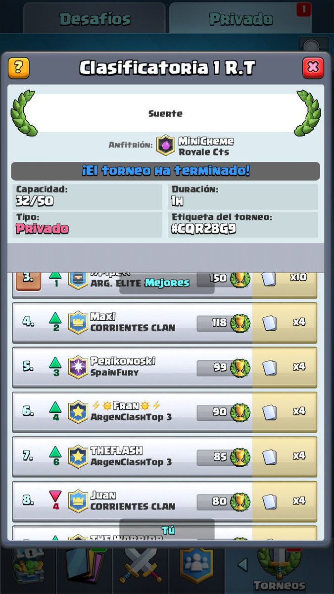 FELICITACIONES A LOS CLASIFICADOS!
Contactarse al md para saber mas