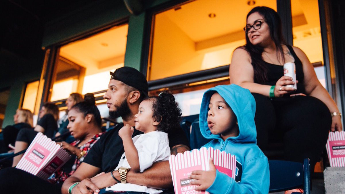 RedSox's tweet photo. No better way to finish off a summer Wednesday. 🍿🎥⚾️ https://t.co/03qusSGiNa