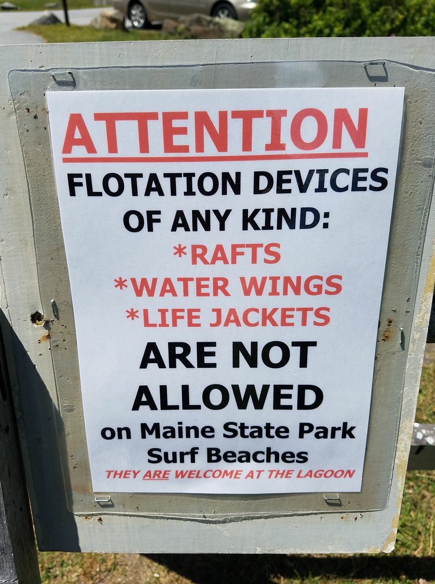 LibertarianJedi's tweet photo. #WithoutGovernment who would outlaw life jackets at the beach? https://t.co/6SfN5w7I2v