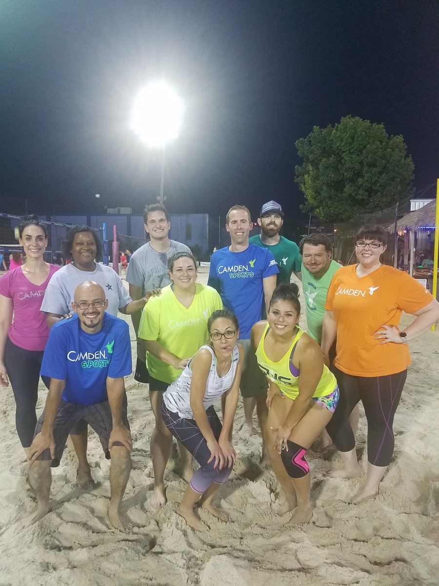 CamdenSocial's tweet photo. As we head to the final set of the rematch, both teams are tied at 1-1.
Either way, @CamdenLiving wins!
#CamdenVolleyball #Houston https://t.co/JmTKEEzaXN