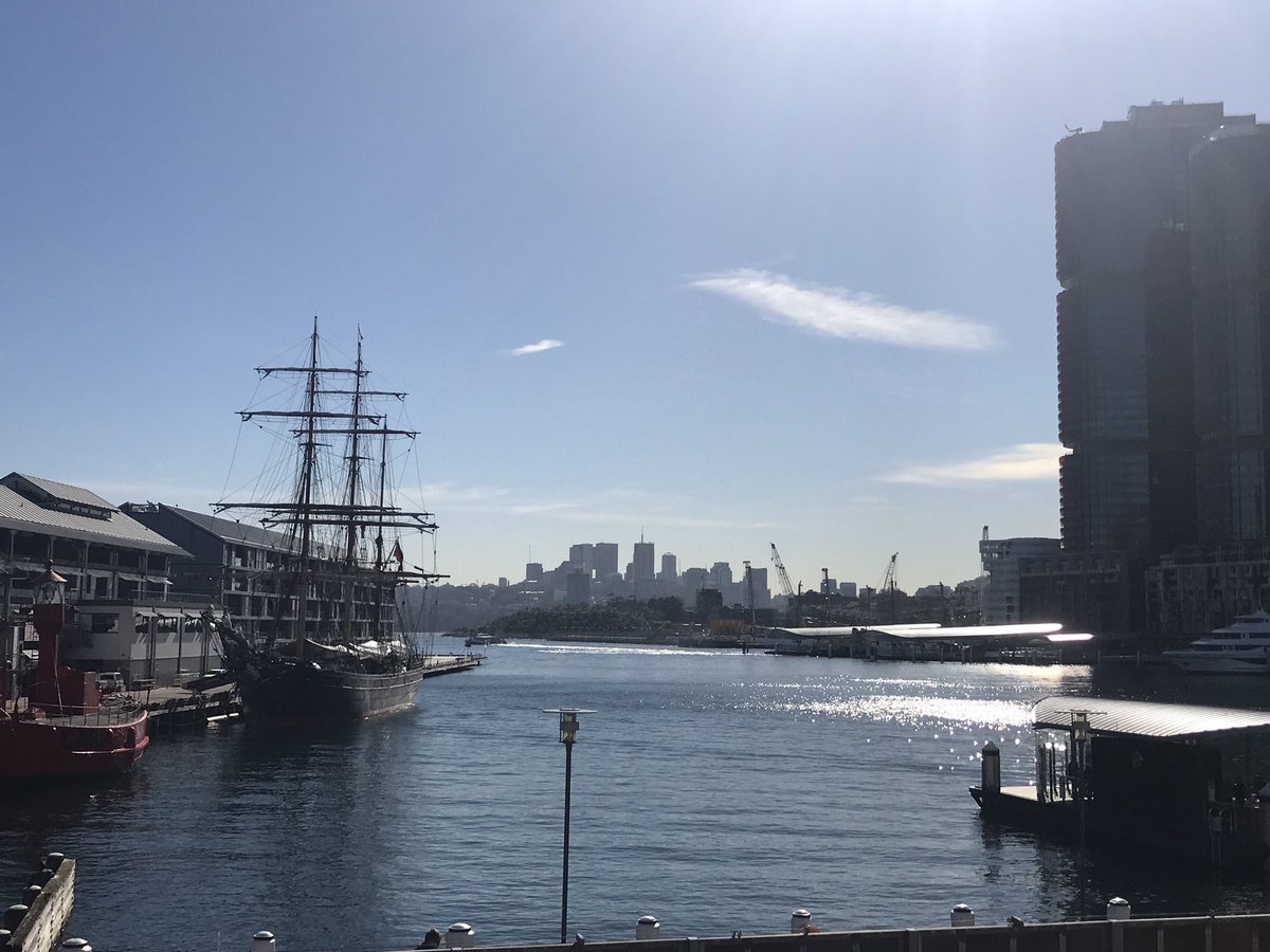 kirstylmiller's tweet photo. I see your #greatview @brookemorrison! Raise you morning tea in the sunshine @dius_au #hackdayDiUS https://t.co/T694pK3GcN