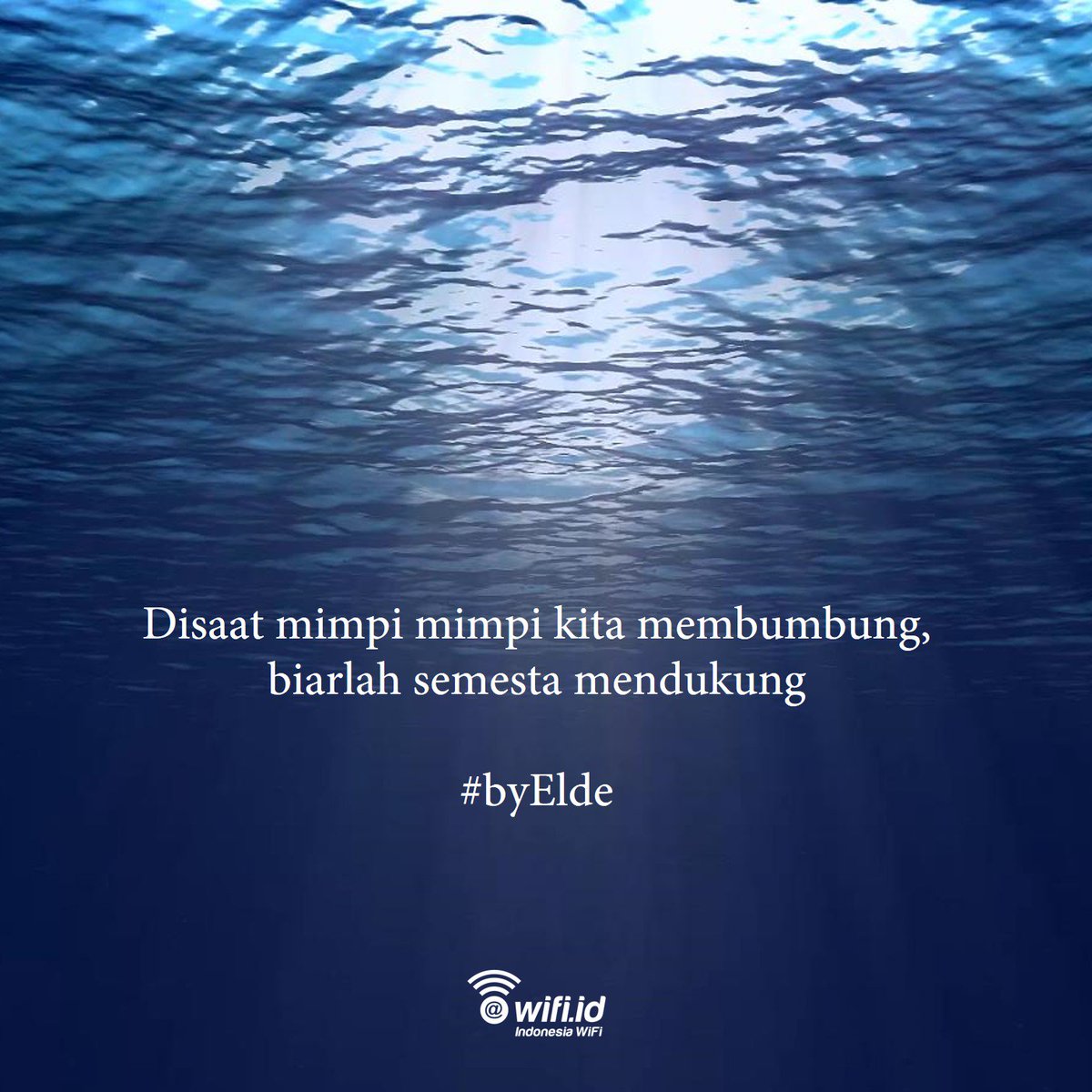 Apalagi yang masih muda, jangan pernah lelah untuk bermimpi dan berjuang mewujudkannya. Karena apa indahnya mimpi jika itu hanya mimpi?