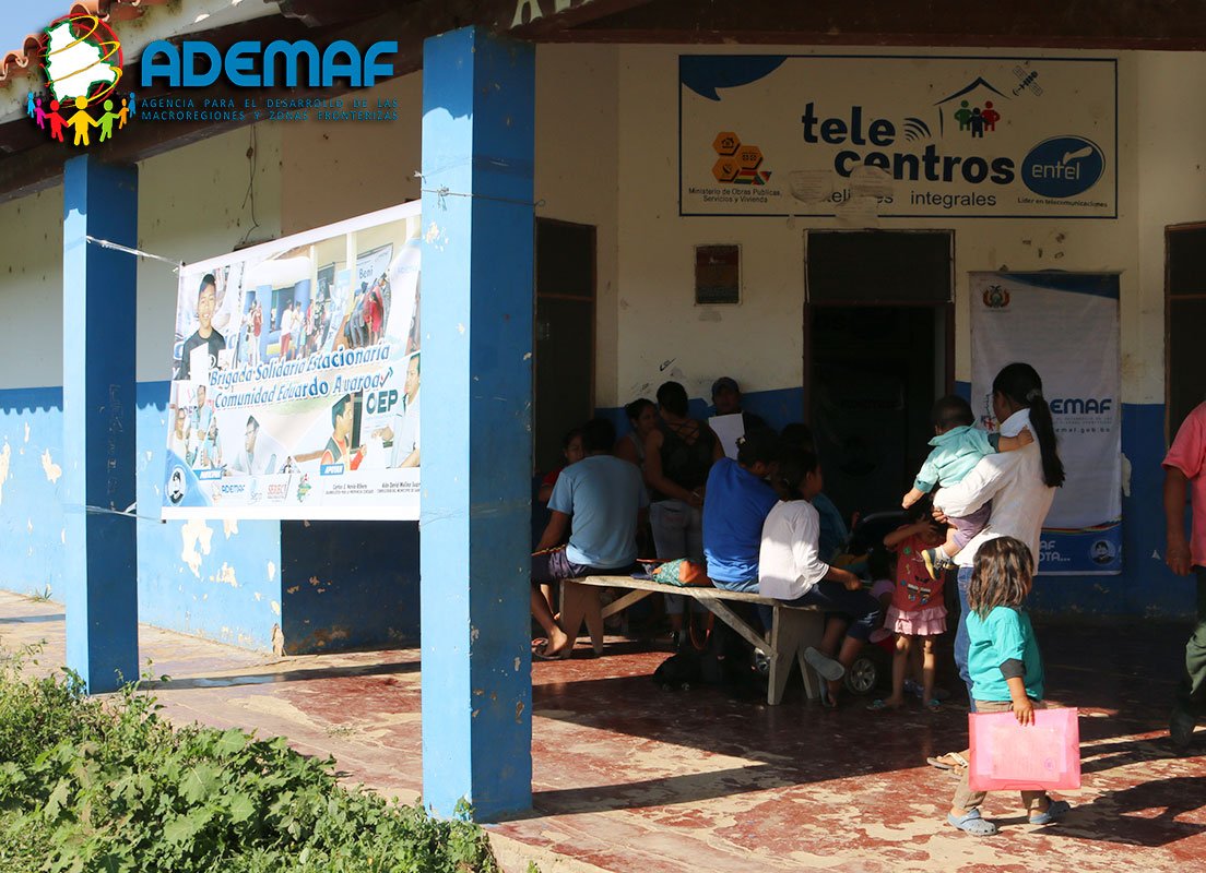 BENIINFORMA's tweet photo. ADEMAF, en coordinación con el SEGIP, SERECI y SEDES, realiza una Brigada Solidaria Estacionaria en la Comunidad Eduardo Avaroa https://t.co/tuuyU2AKL1