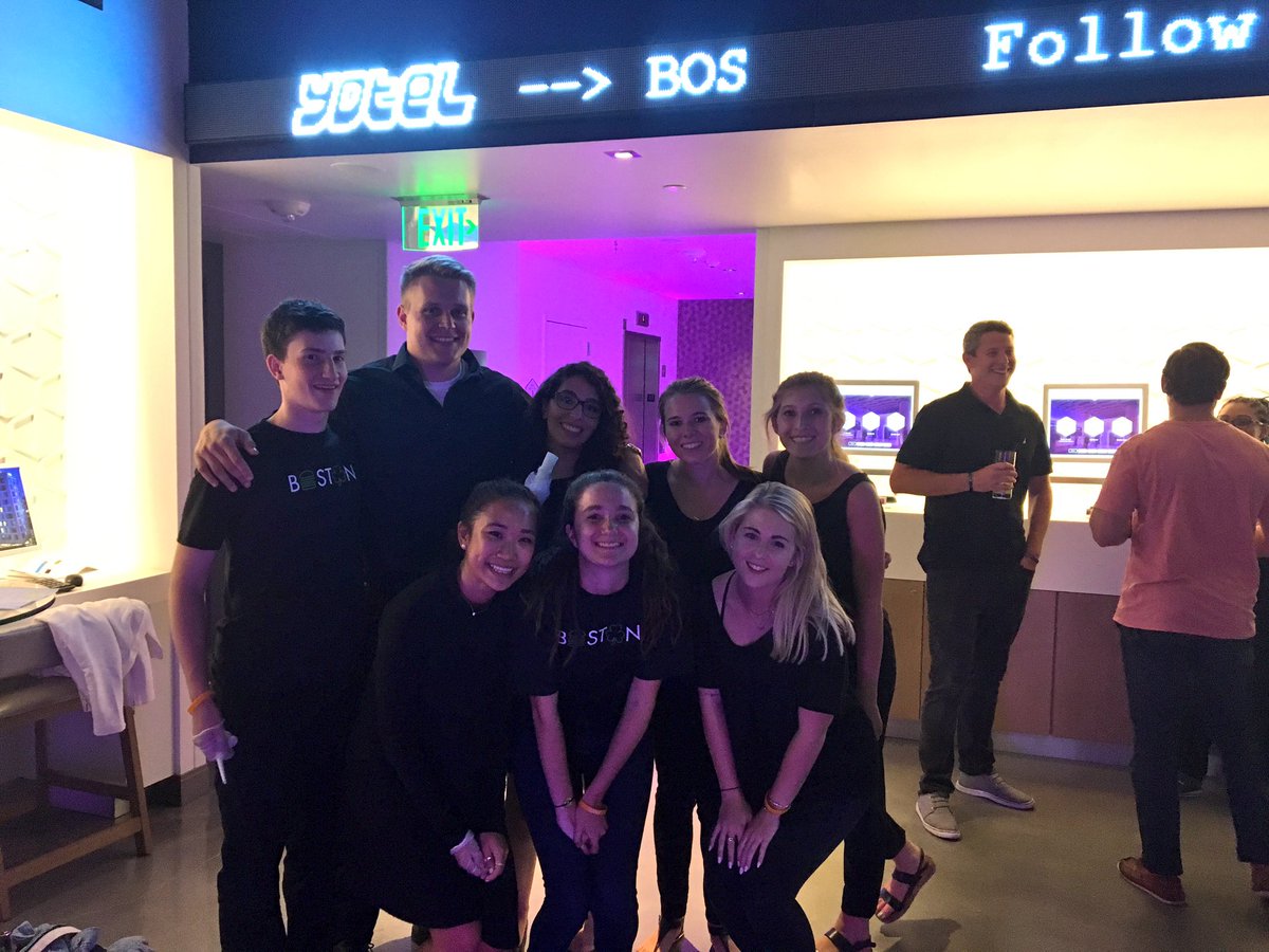 marlointerns's tweet image. Wishing Yotel a happy grand opening! We had a great time!  #YOTELBoston