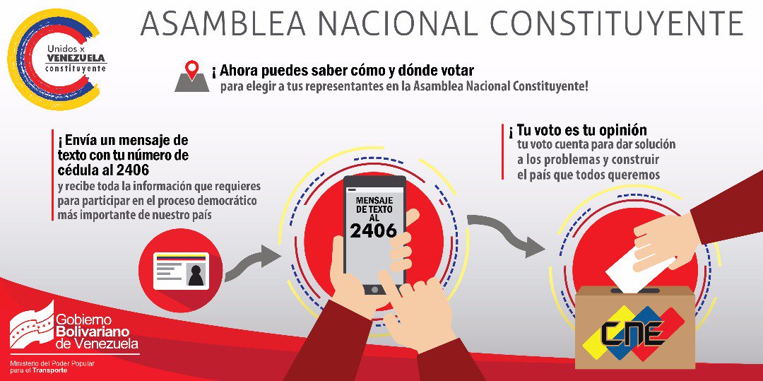 metro_caracas's tweet photo. Entérate de cómo votar en la #ANC (Asamblea Nacional Constituyente) #ConstituyenteLlueveOTruene #VenezuelaVotaEn4Días https://t.co/C5AYgIcAxi