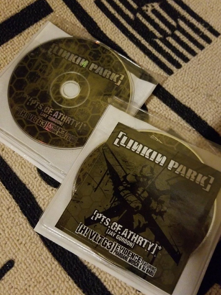 dereklp's tweet image. What's left of my Reanimation CDs. #LPST