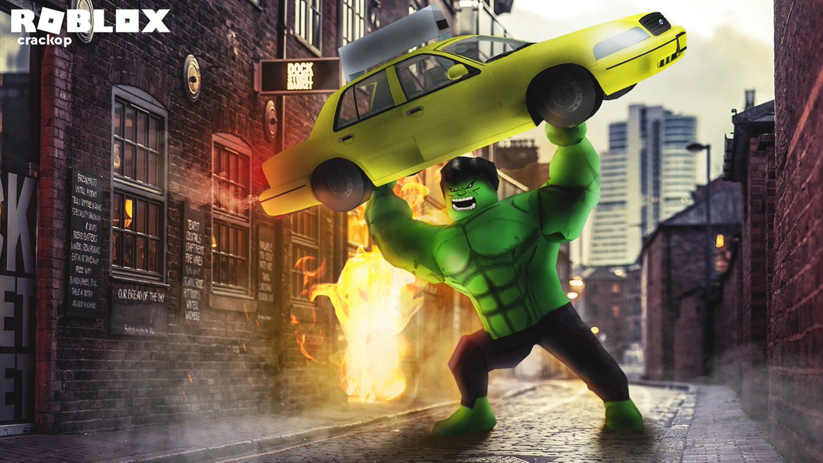 Evan Crackop On Twitter Hulk - the hulk game roblox