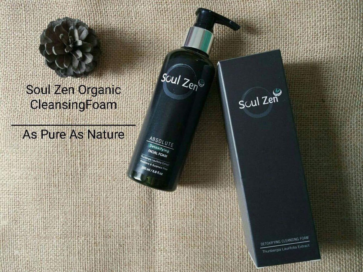 SoulZenShopBKK's tweet photo. ลด #สิวผด #สิวอักเสบ สำหรับ#ผิวแพ้ง่าย จากสมุนไพรไทย 7 ชนิด #SoulZen #SoulZenShop #detoxifyingfoam #โฟมล้างหน้าออร์แกนิคที่ดีที่สุด https://t.co/oCMS13QZBB