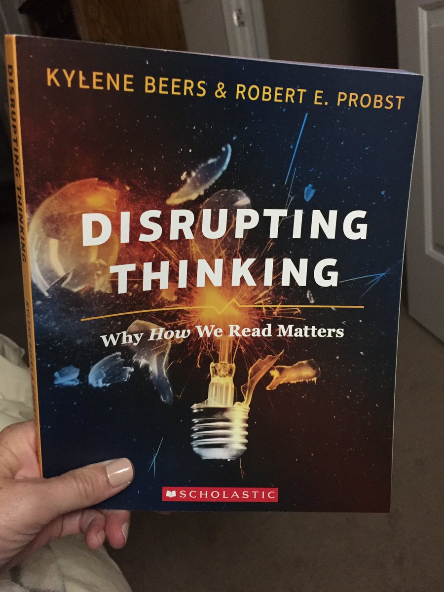 readwithdavies's tweet photo. Is it possible to already love a book from the dedication? #DisruptingThinking @KyleneBeers #RobertProbst @ProfessorNana https://t.co/3U9CDRxM8o