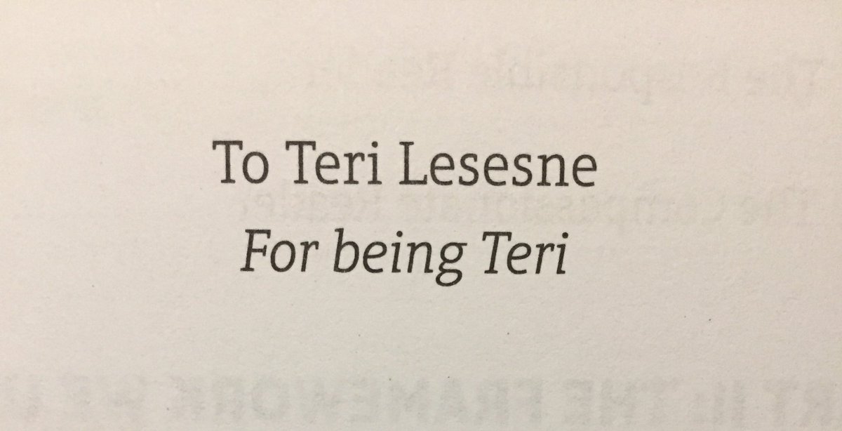 readwithdavies's tweet photo. Is it possible to already love a book from the dedication? #DisruptingThinking @KyleneBeers #RobertProbst @ProfessorNana https://t.co/3U9CDRxM8o