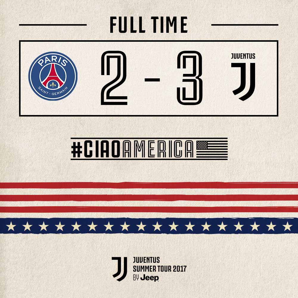 FT <a href="/juventusfc/">JuventusFC</a> berhasil menang tipis 3-2 atas <a href="/PSG_inside/">Paris Saint-Germain</a> . <a href="/ClaMarchisio8/">Claudio Marchisio</a> memang cetak dua gol tapi <a href="/MoiseKean/">Moise Kean</a>  impresif

Setuju?