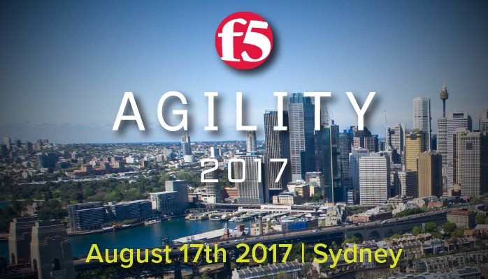 westcncomstrAU's tweet photo. REGISTER NOW &amp; join F5 in Sydney for #F5Agility17! Learn more about thriving in a multi-cloud world at https://t.co/yongssQLGe https://t.co/RI6QsYRsM6