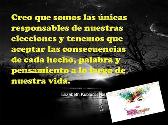 Sandra_Ruiz81's tweet photo. Hazte responsable de cada una de tus decisiones.... https://t.co/AYZGzyRNvq