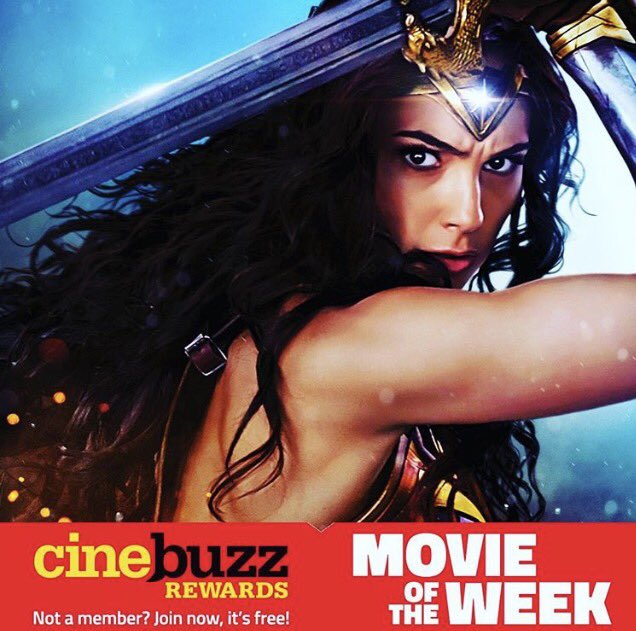GUCronulla's tweet photo. @WonderWomanFilm is our @cinebuzzclub movie of the week $10 tix* until 2/8. Don't be the only one left in The Shire who hasn't seen it! https://t.co/45dyddvl6G