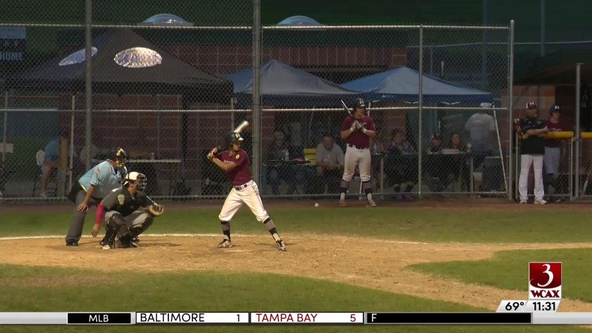 FleishMedia's tweet photo. Highlights: big day for @post84baseball scoring 33 wins in 2 games, advancing to #VTLegion final https://t.co/SqkxLyzCnb https://t.co/WbDMMuU1ts