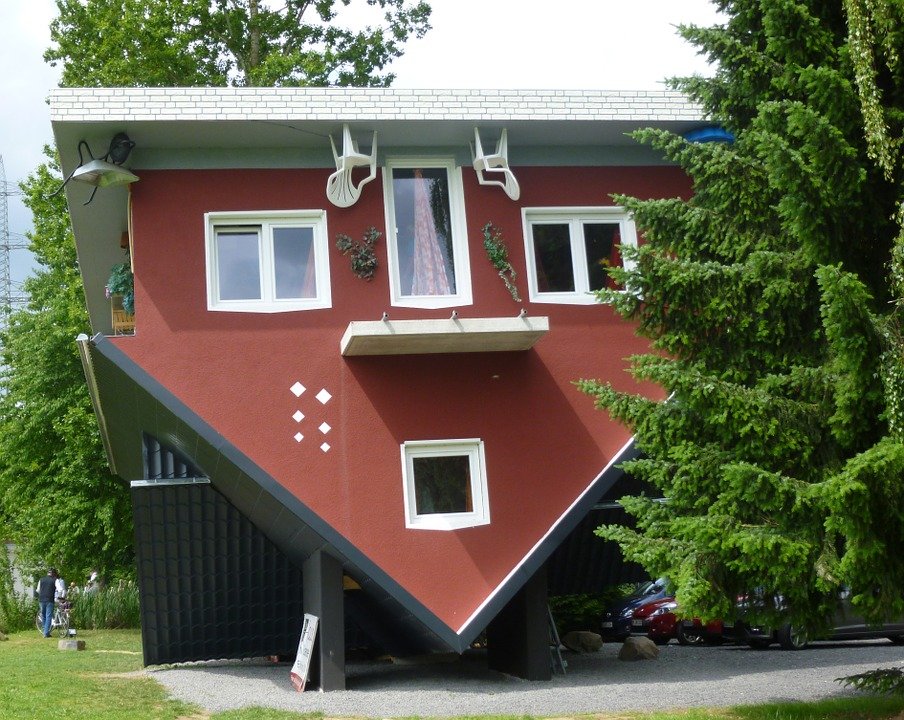 This is what happens when you ask your quantity surveyor
to build you a house.