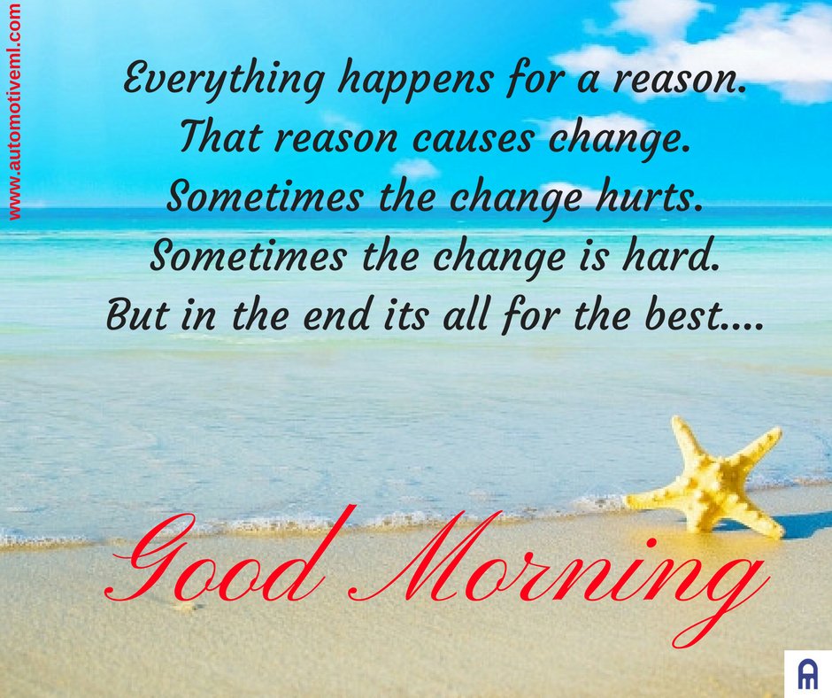 Automotiveampl's tweet photo. #Everything happens for a reason. That reason causes #change. Sometimes the change hurts. Sometimes the change is hard. But in the end its.. https://t.co/37ebDT0Nek