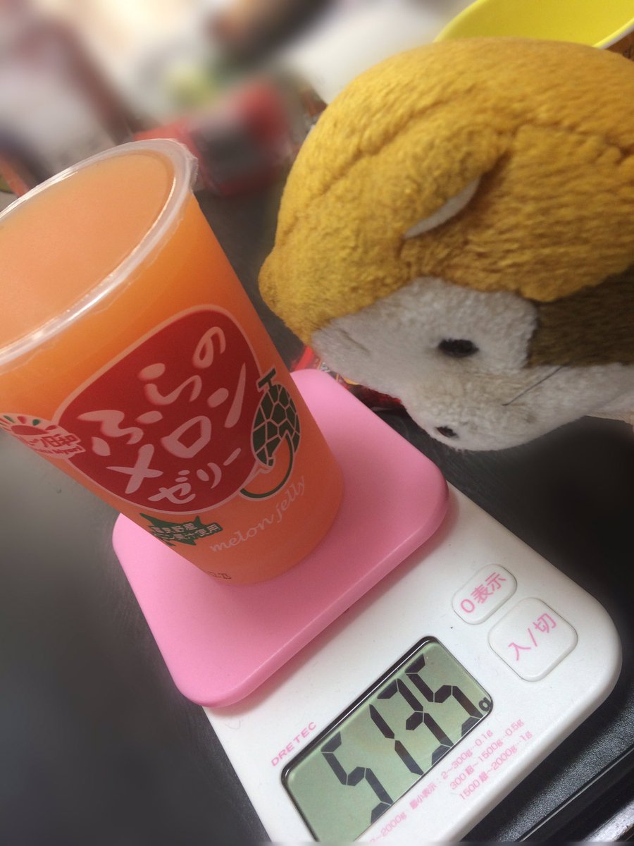 rascal197752's tweet image. おやつの #ふらのメロンゼリー すごく大きいにゃ！！
.
.
.わぁ😳😳みずきの5倍の重さにゃ…！！
*.
*.
*☼*―――――*☼*―――――
#ラスカル #ラスカル部 #あらいぐまラスカル #富良野 #ゼリー #ぬいぐるみ #ぬい撮り #メロンゼリー