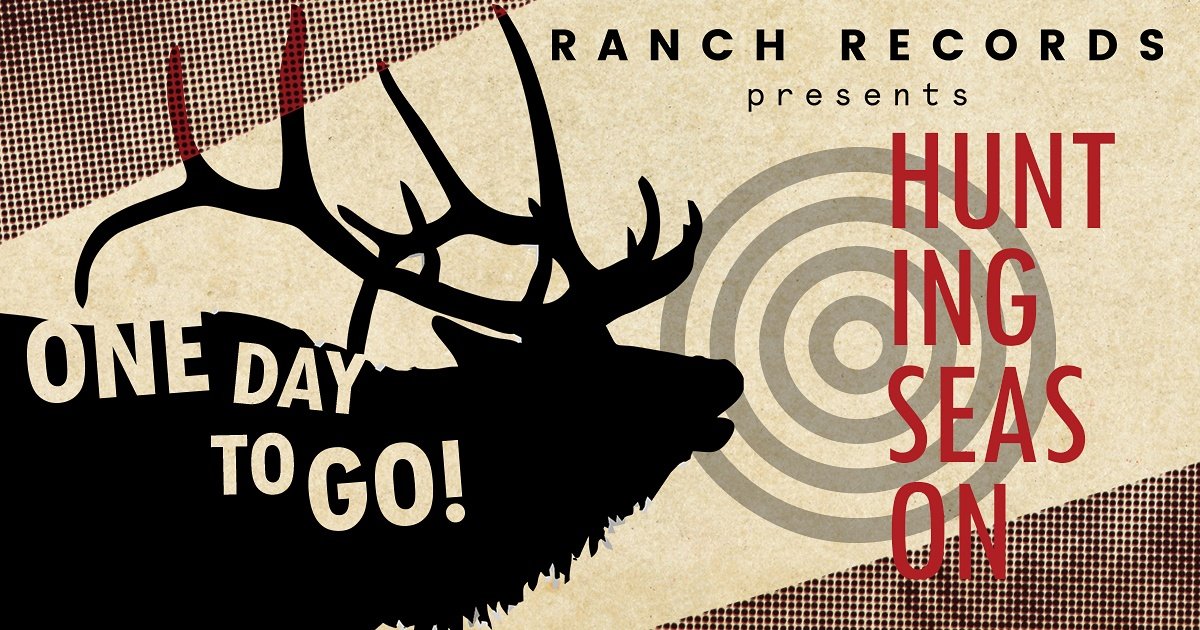 One day people! Come on down to the Black Heart in Camden for #HuntingSeason. Friday, 7pm, £5. #diyshow #ranchrecords #weareranch #punkrock