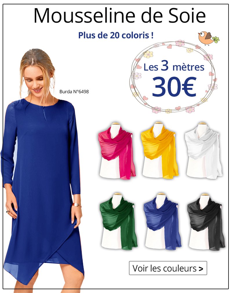 CouponsStPierre's tweet photo. Avez vous reçu la nouvelle par mail?Mousseline de soie, les 3m 30€ !
Cliquez ici : https://t.co/tpDKX6i8qe #couture #soie #marchésaintpierre https://t.co/Xk4rqqlZb9