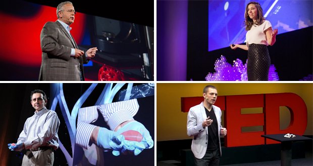 #TEDTalks son las charlas que revelan nuestro futuro ¡No te pierdas las 12 mejores relacionadas con la #impresion3D! goo.gl/C653KZ