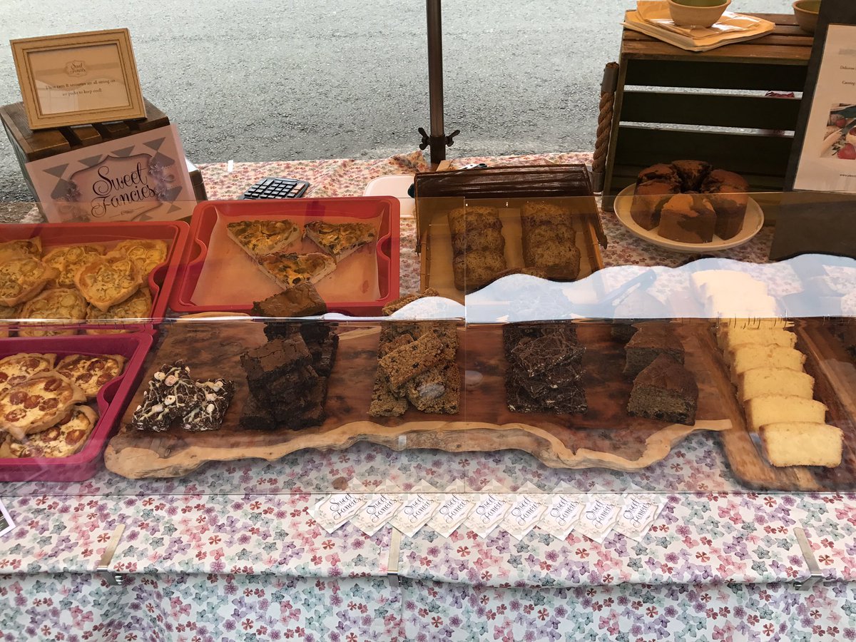 Trading outside <a href="/OldStocksInn/">The Old Stocks Inn</a> in Stow today <a href="/StowFarmersMrkt/">Stow Farmers' Market</a> Come and visit us! #ShopLocal #Handmade