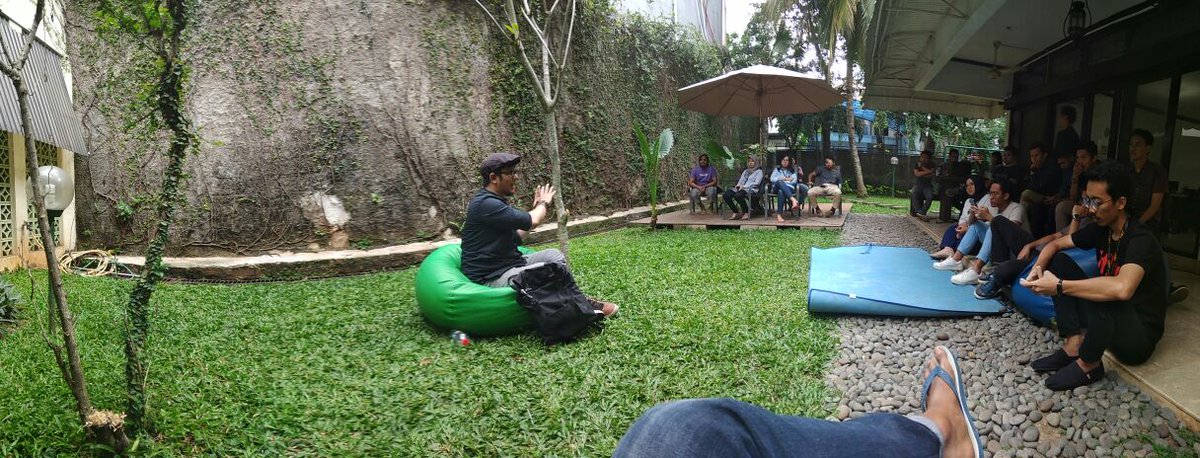 gdilab's tweet photo. NOW! Chief Sharing edisi Juli w/ Ramanda Audia Adam (Founder & Owner KOZI Coffee) tentang Life Goals. #GDILife #startuplife https://t.co/c3RygKTIFk
