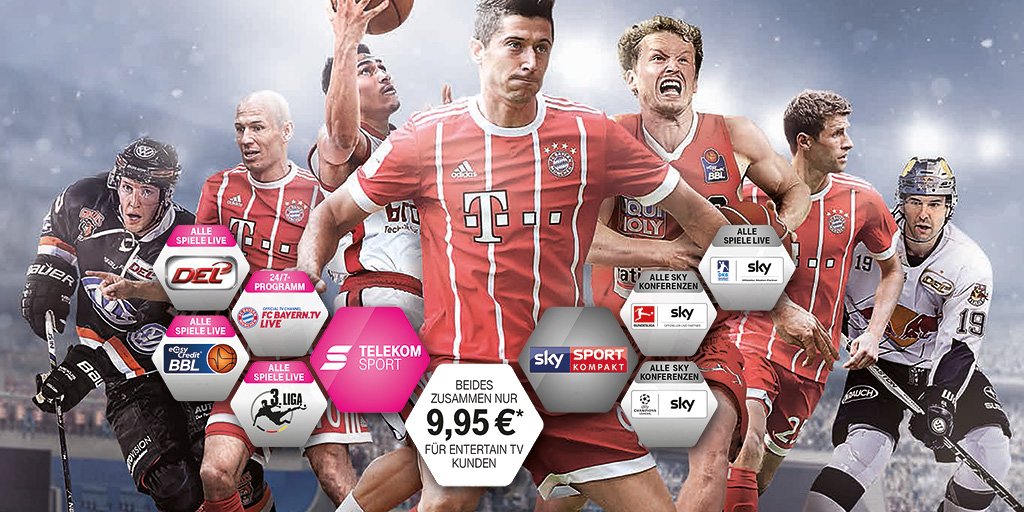Ab 2.8. mehr Sport bei der #Telekom mit <a href="/SkySportDE/">Sky Sport</a> Kompakt: <a href="/bundesliga_de/">BUNDESLIGA</a> und <a href="/ChampionsLeague/">UEFA Champions League</a> Konferenz u. mehr di-ri.co/TiXmn