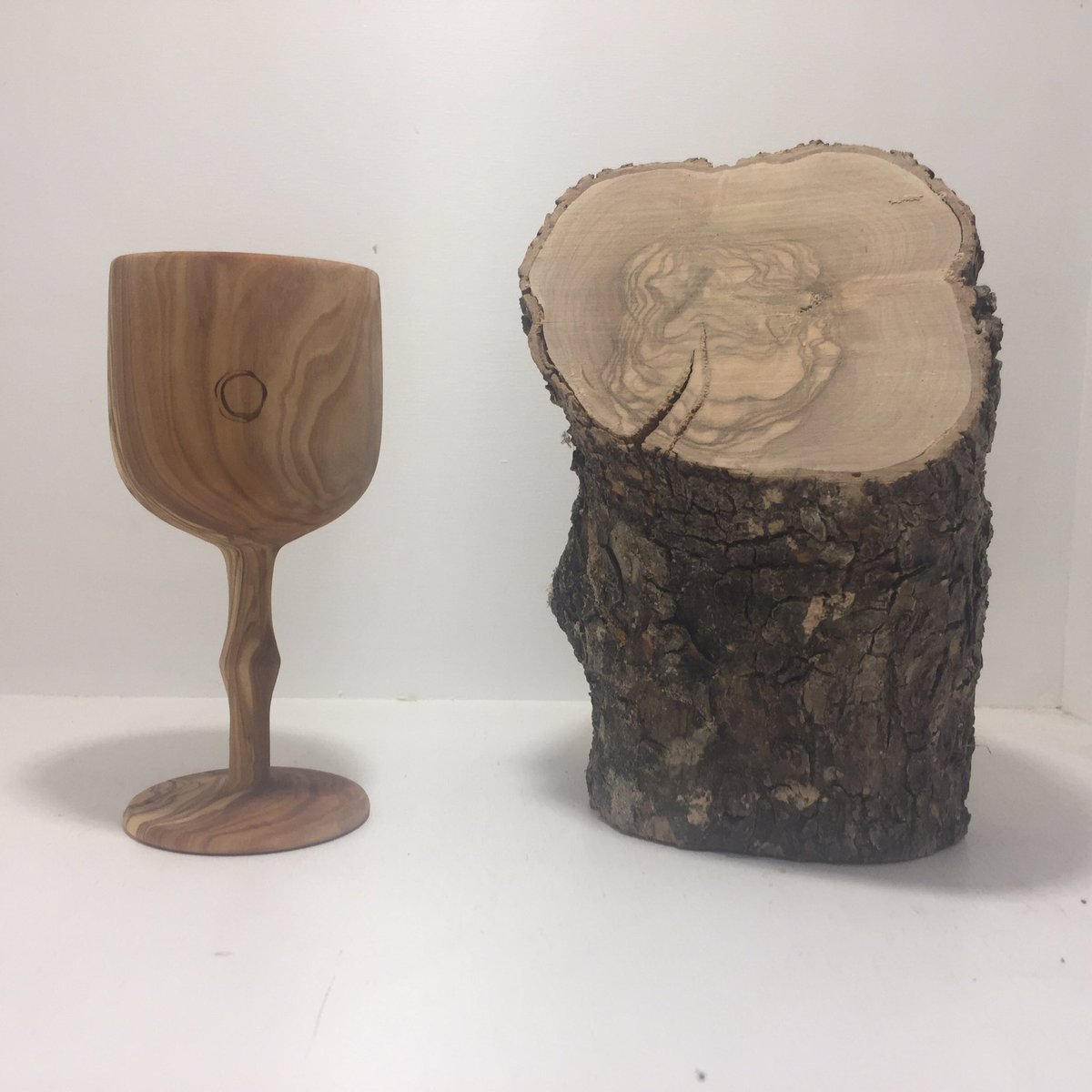MassimoCasiello's tweet photo. Olive wood wine glass goblet Calice in legno di ulivo #calice #glass #woodturning #wood #southitaly #traditionalforms #design #italianstyle https://t.co/52vXetZwCe