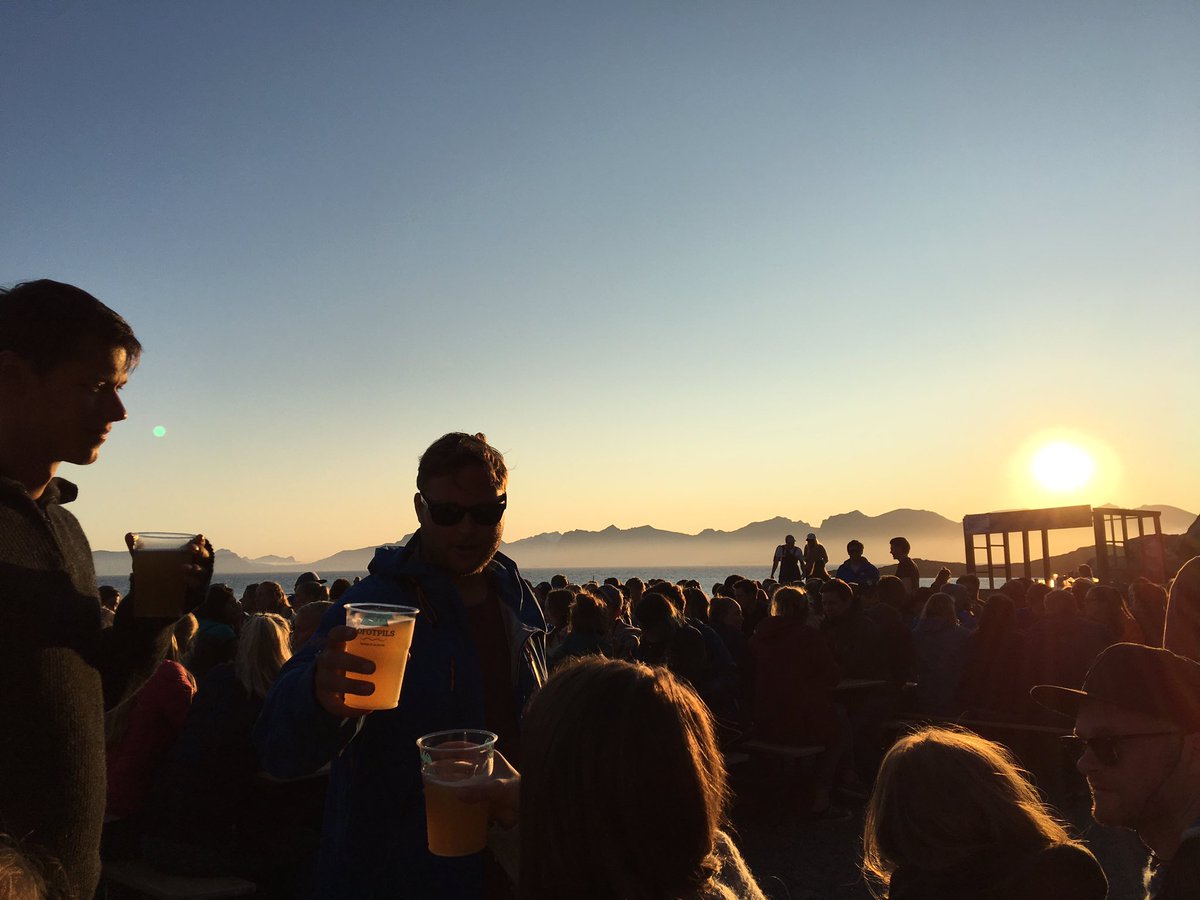 Awesome few days at #trevarefest in Henningsvaer. #lofoten #musicfestival #arcticsummer