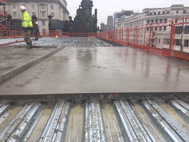 TechnicFloors's tweet photo. Proud to be part of such a prestige job in #Liverpool. @ACIFC_Concrete @CEMEX_UK @technic_pumps @IsedioLtd https://t.co/53tT2M65Pg