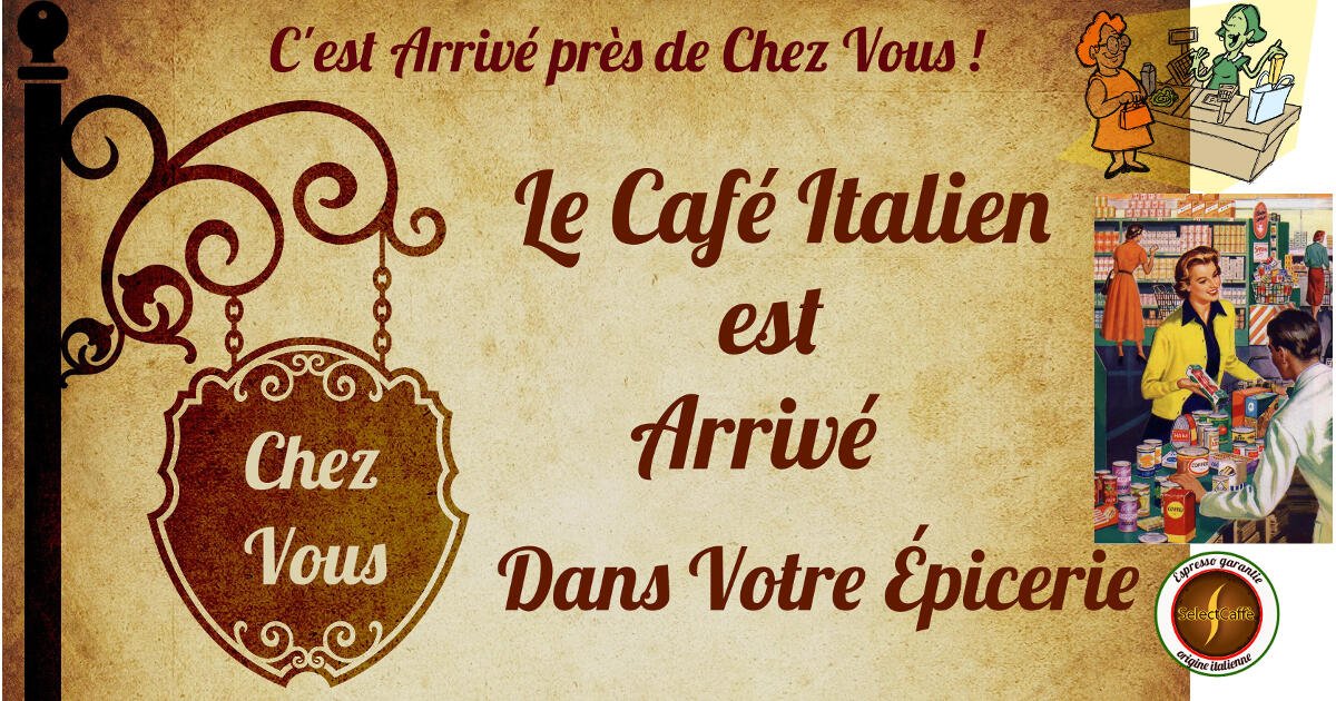 selectcaffe's tweet image. Retrouvez tous vos "SelectCaffè" , 100% Origine Italie dans Votre Épicerie près de chez vous !