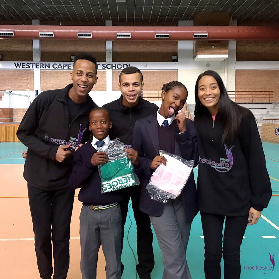 areppTfL's tweet photo. Tuesday's performance at Western Cape Sports School ⭐️
#arepp #appliedtheatre #youngheroes 
https://t.co/bhtMajR10G https://t.co/k9EROEWEO4