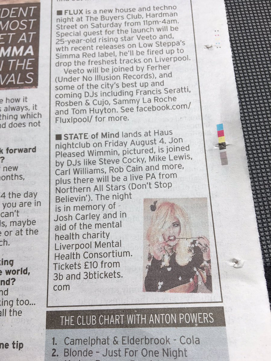 dj_carlwilliams's tweet photo. Looking forward to playing at the @stateofmindevnt at @HausNytClub next week in memory of Josh Carley. Get your tickets from @3beatmusic https://t.co/Ul2kllbRqS