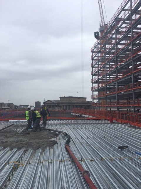 TechnicFloors's tweet photo. Proud to be part of such a prestige job in #Liverpool. @ACIFC_Concrete @CEMEX_UK @technic_pumps @IsedioLtd https://t.co/53tT2M65Pg