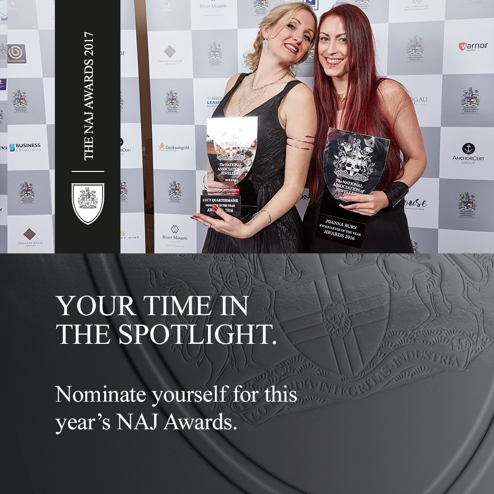 Could you be one of our 2017 award winners and receive the recognition and publicity you deserve? Enter here naj.co.uk/Awards2017