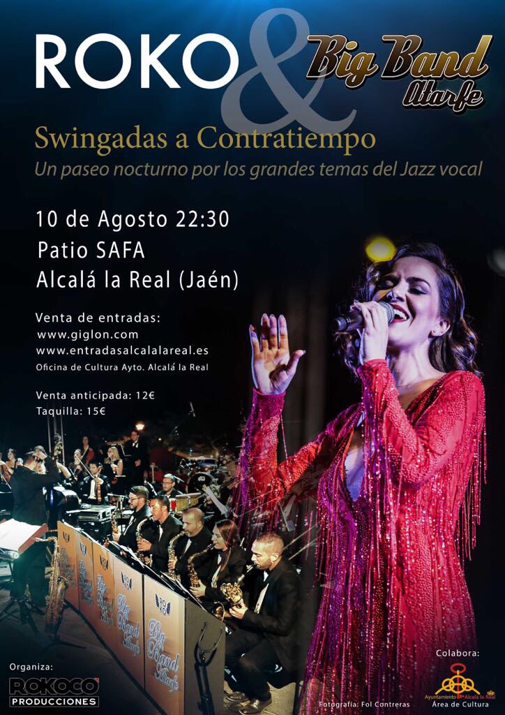 RokoOficial's tweet photo. Que ganas de este concierto! Nueva entrega de #SwingadasAContratiempo con @BigBandAtarfe !!!😍 https://t.co/X1Tt4WtLhv