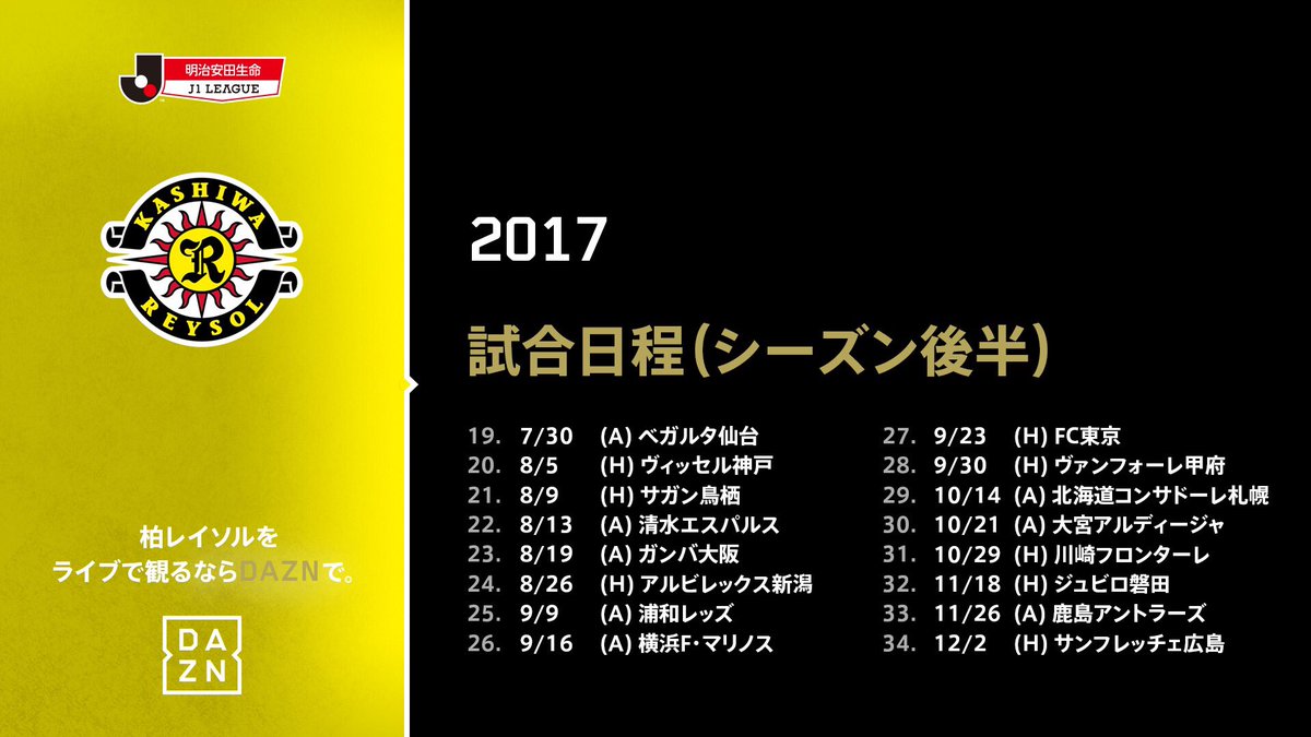 柏レイソル をライブで見るなら Dazn で いよいよ30日日曜からj1リーグリスタート Reysol 柏から世界へ レイくん 柏レイソル Scoopnest