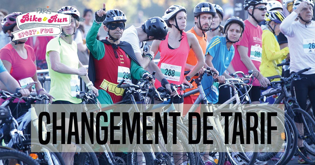 ParisBikeRun's tweet photo. Vite, le 22 septembre, les prix pour le Paris Bike &amp; Run augmentent, inscrivez-vous dès maintenant ➡ https://t.co/8sUOJR7XSQ https://t.co/OLWsvLRv41