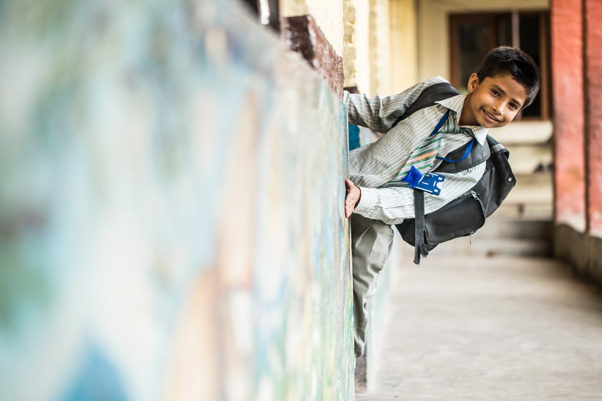 ADB_HQ's tweet photo. #Quakeproof schools in #Nepal mean safer students and less interruption to studies https://t.co/tohukzDReS #BuildBackBetter https://t.co/cutUFHxEdM