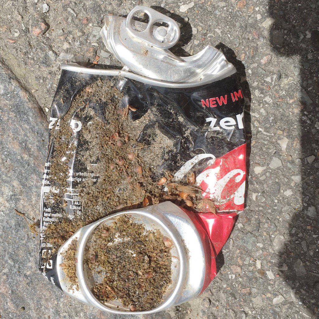 SNyeland's tweet photo. #CrashedCocaColaCanCollection #990 #found_object #position: 55°42'18"N 12°34'32"E
#sustainable_design? @cocacola https://t.co/tQdoBlmYp7