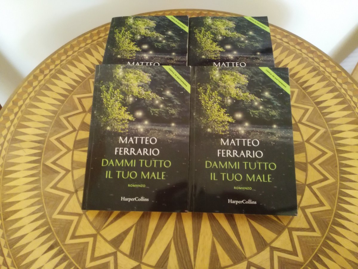fiammettabianca's tweet photo. #dammituttoiltuomale #matteoferrario Copie staffetta dal 31 agosto in libreria @harpercollinsIT @Walkaboutlitage https://t.co/q5alMpkMKF