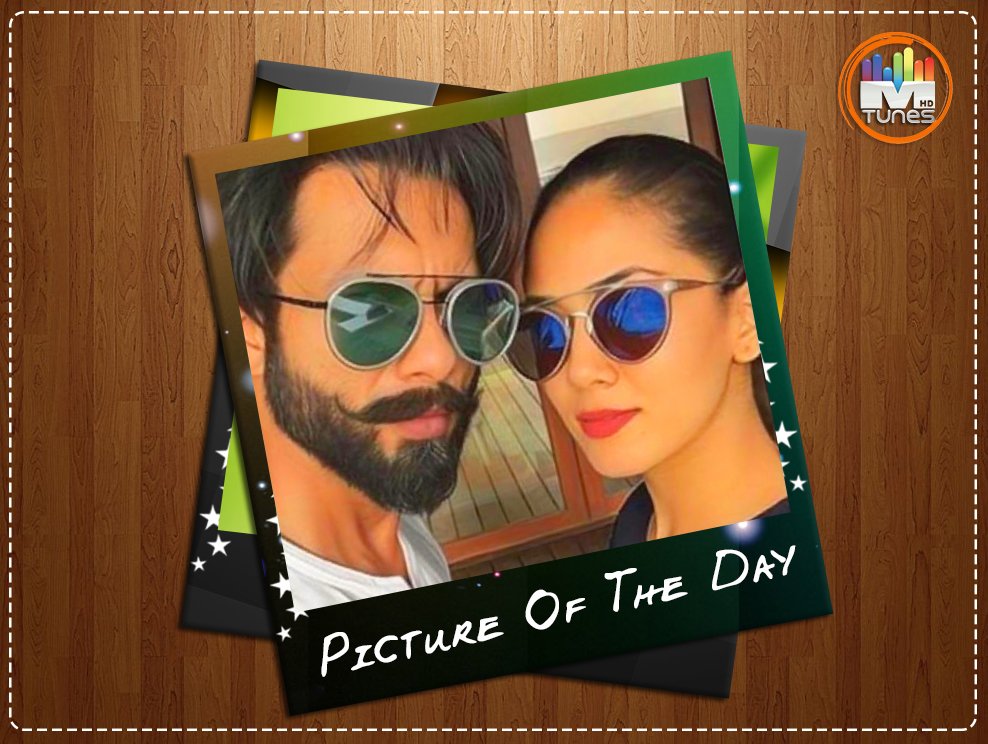 BflixM_'s tweet photo. #PictureOfTheDay- @shahidkapoor &amp; #MeeraRajput slay in this selfie😍 https://t.co/rkFyJ63wG7