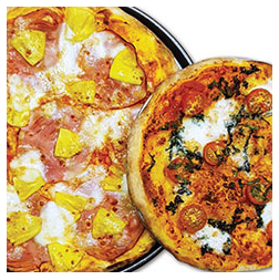 ScootaPizza's tweet photo. Any standard sized pizza with a free Margherita pizzetta for just $26.50. What are you waiting for? Order yours now #scootapizza #pizza https://t.co/znu9hyK9ZM