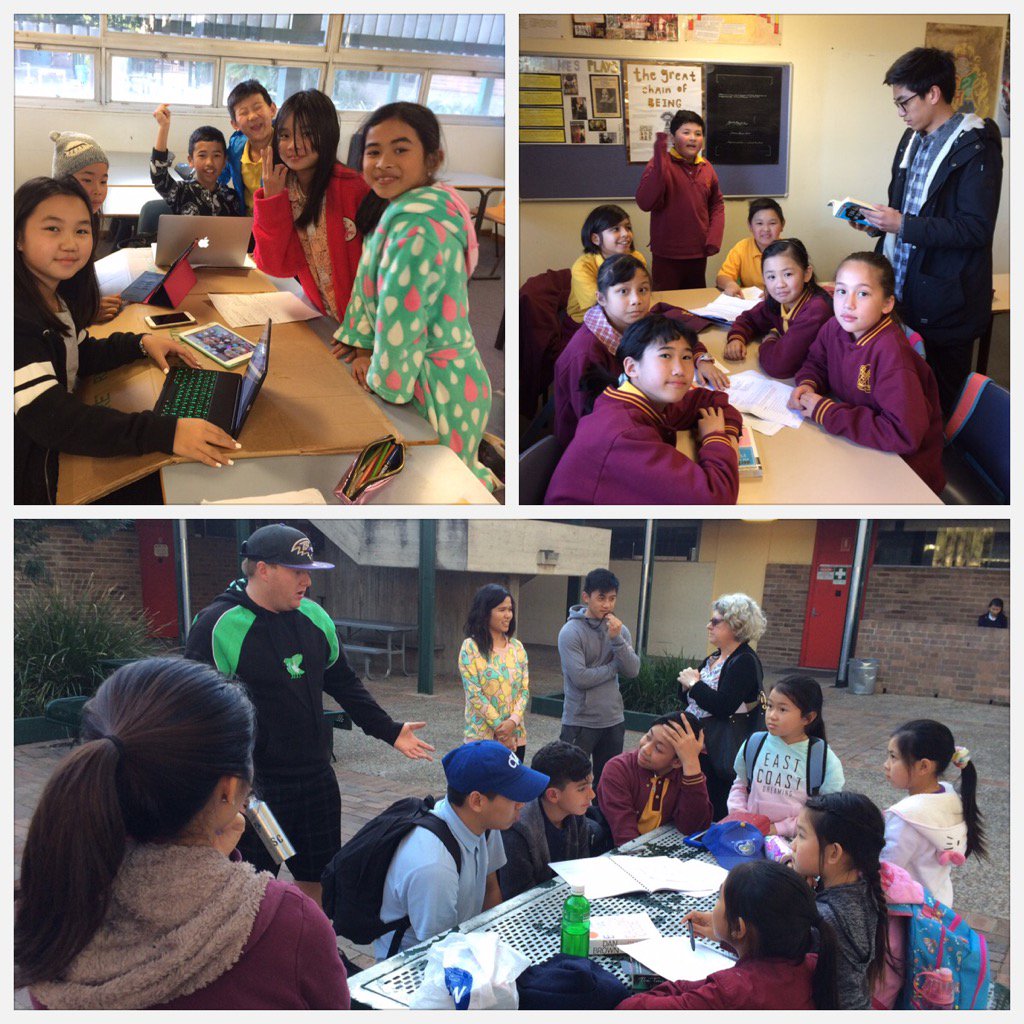 TOM inspires a meeting of the minds! Collaboration between LPS&amp;CVHS - reciprocal learning... <a href="/the_scostello/">Shane Costello</a> <a href="/GHidson/">Glenn HIDSON</a>