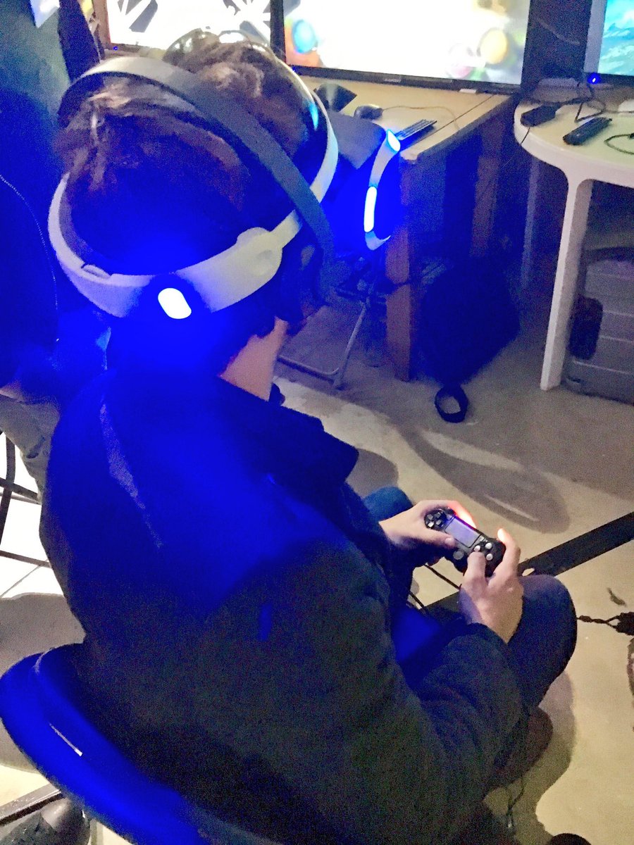 sharpproject's tweet photo. .@OddBugStudio are demo-ing the full #VR release of @TheLostBearGame this morning at #BCvideogames
Out on #PSVR very soon ๐น
@fabrikgames https://t.co/G6CASV6MZy